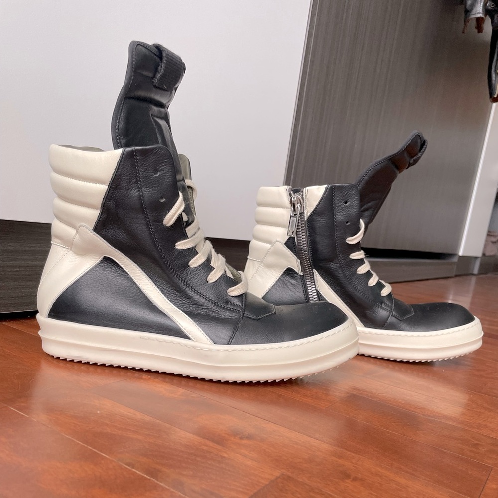 🖤 RICK OWENS 🖤 Geobasket Sneakers- size 40.5 eu